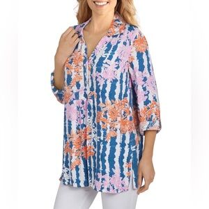 Ruby Rd. Floral Print‎ Women's Top